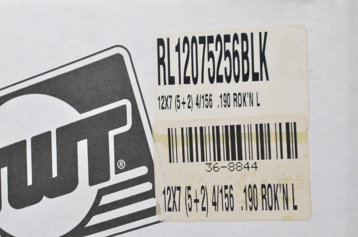 DWT 368844 Black Rok'N Lock Beadlock Utility Wheel Rim 12X7 5+2 4/156