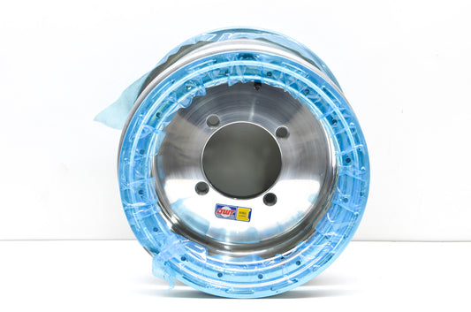 DWT Polished Ultimate Double Rolled Wheel Rim 12X8 5+3 4/136