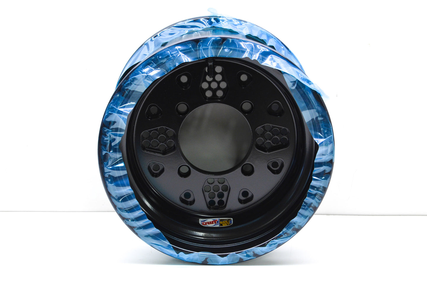 DWT Black Rok-Out Double Rolled Lip Utility Wheel Rim 12X8 5+3 4/136