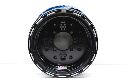 DWT Black Rok'N Lock Beadlock Utility Wheel Rim 14X8 5+3 4/136