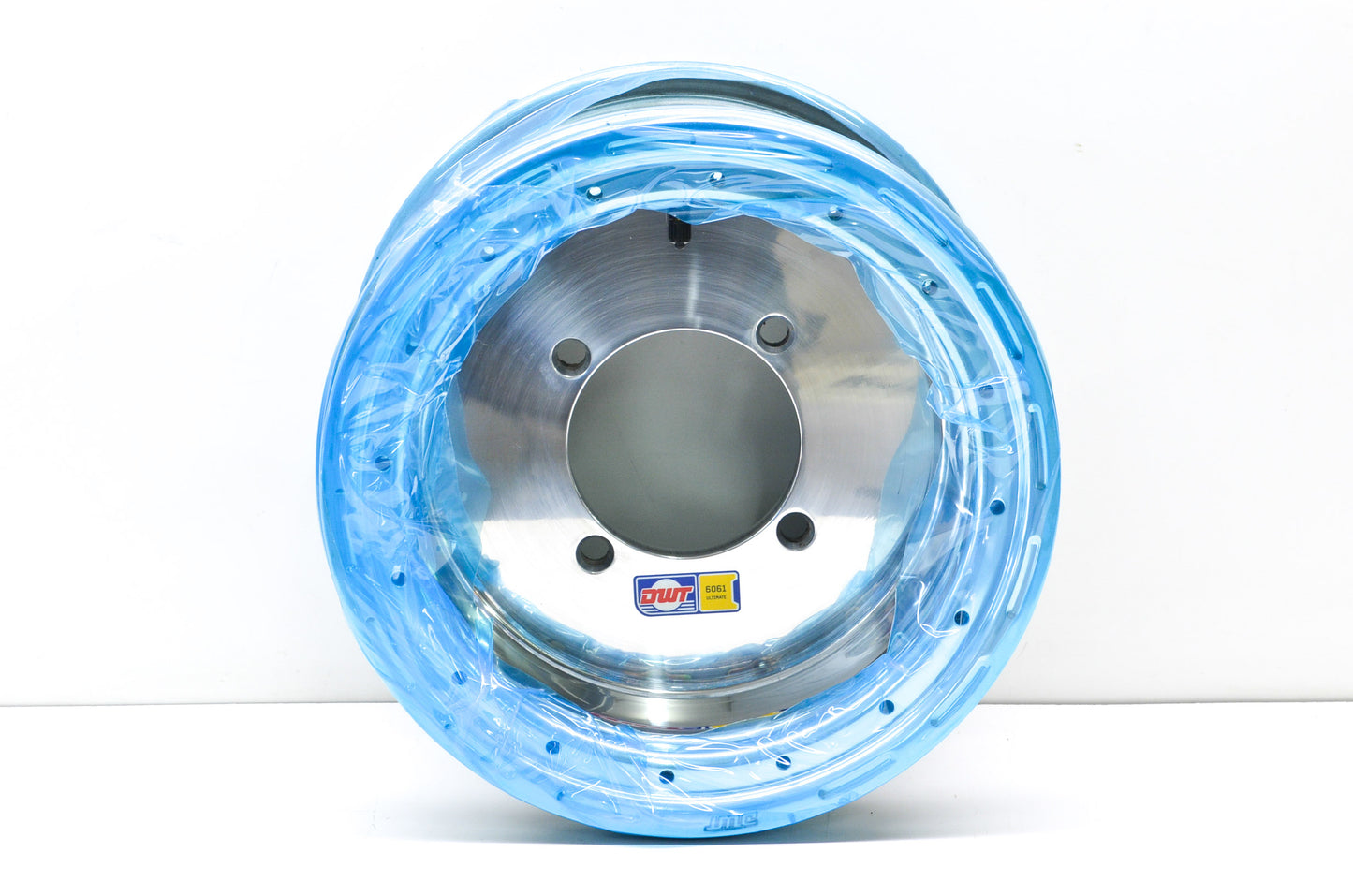 DWT Polished Ultimate Double Rolled Wheel Rim 12X8 4+4 4/136