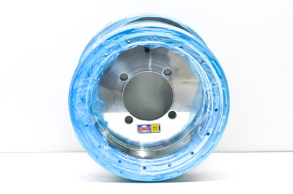 DWT Polished Ultimate Double Rolled Wheel Rim 12X8 4+4 4/136