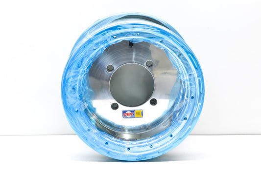 DWT Polished Ultimate Double Rolled Wheel Rim 12X8 4+4 4/136
