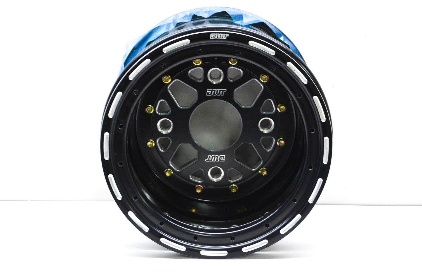 DWT Black Sector Beadlock Wheel Rim 12X9 4B+5 4/156