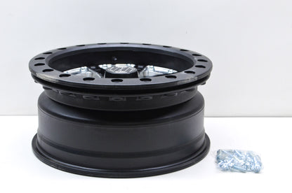 New Hiper Black Sidewinder Wheel Rim 14X6 14' 4+2 4/110 NOS