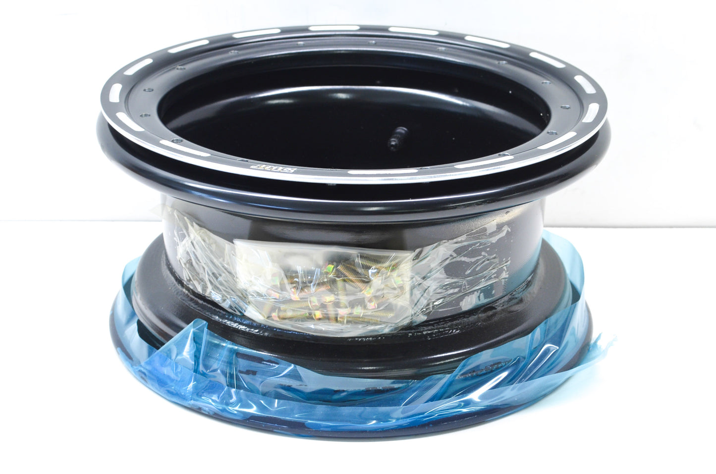 DWT Black Rok'N Lock Beadlock Utility Wheel Rim 12X7 2+5 4/156