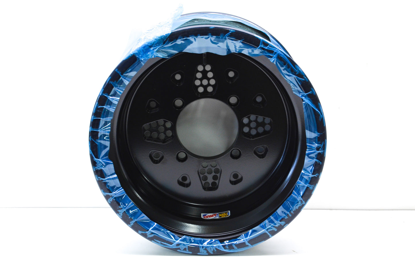 DWT Black Rok-Out Double Rolled Lip Utility Wheel Rim 14X8 4+4 4/136
