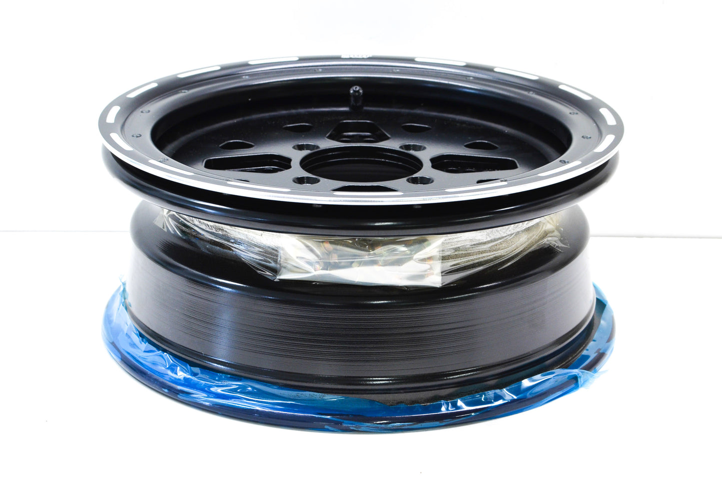 DWT Black Rok'N Lock Beadlock Utility Wheel Rim 14X6 4+2 4/115