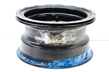 DWT Black Ultimate Sport Competition Beadlock Wheel Rim 14X8 4+4 4/115