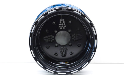 DWT Black Rok'N Lock Beadlock Utility Wheel Rim 14X8 4+4 4/115