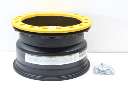 Hiper 1270-KYL02-43-SBL-YL Yellow Sidewinder Wheel Rim 12X7 4+3 4/136 4/137 Bead