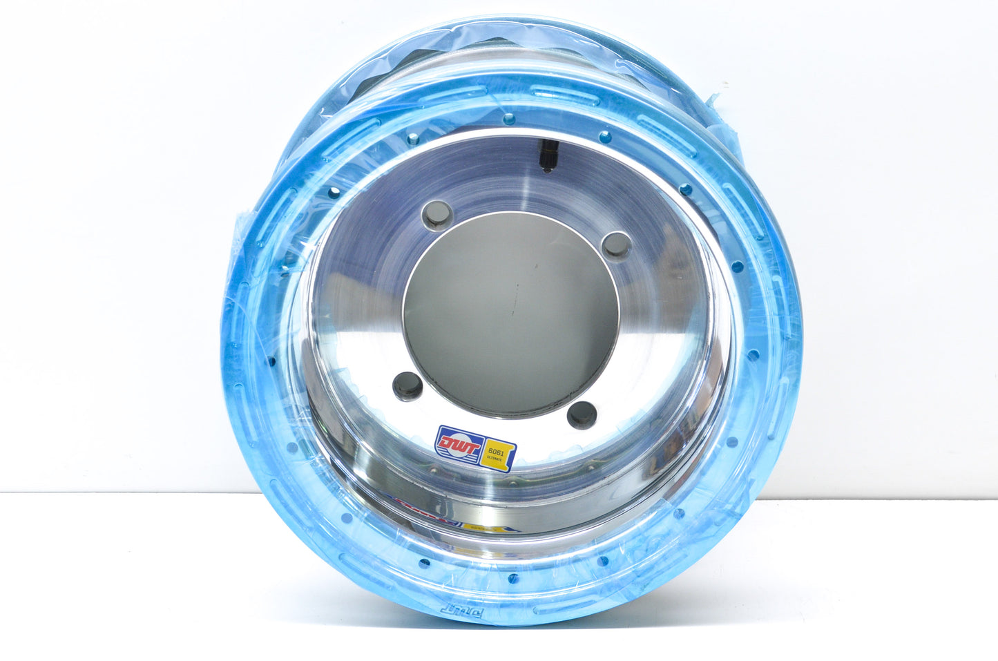 DWT Polished Ultimate Double Rolled Wheel Rim 12X8 4+4 4/156