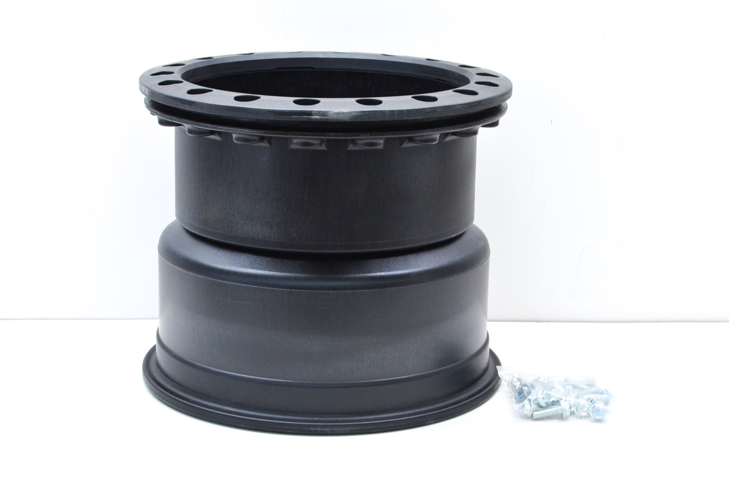 Hiper 1210-YBK03-55-SBL Black Sidewinder Wheel Rim 12x10 5+5 4/110 4/115 Beadloc