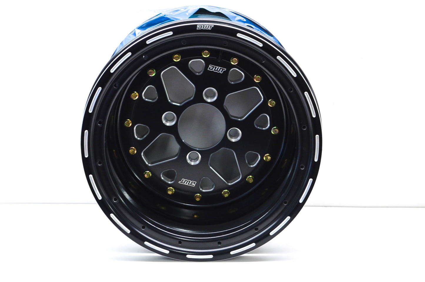 DWT Black Sector Beadlock Wheel Rim 14X10 5B+5 4/115