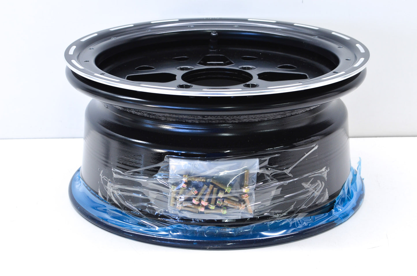 DWT Black Rok"N Lock Beadlock Utility Wheel Rim 14X7 5+2 4/115