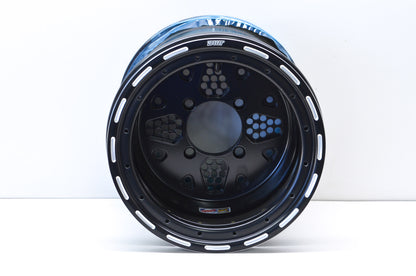 DWT Black Rok"N Lock Beadlock Utility Wheel Rim 12X10 5+5 4/115