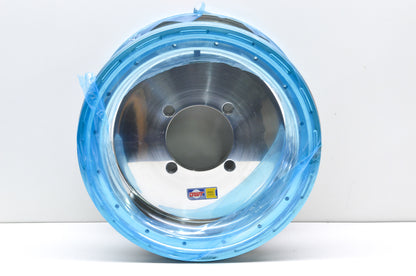 New DWT Polished Ultimate Double Rolled Wheel Rim 14X7 4+3 4/136 NOS