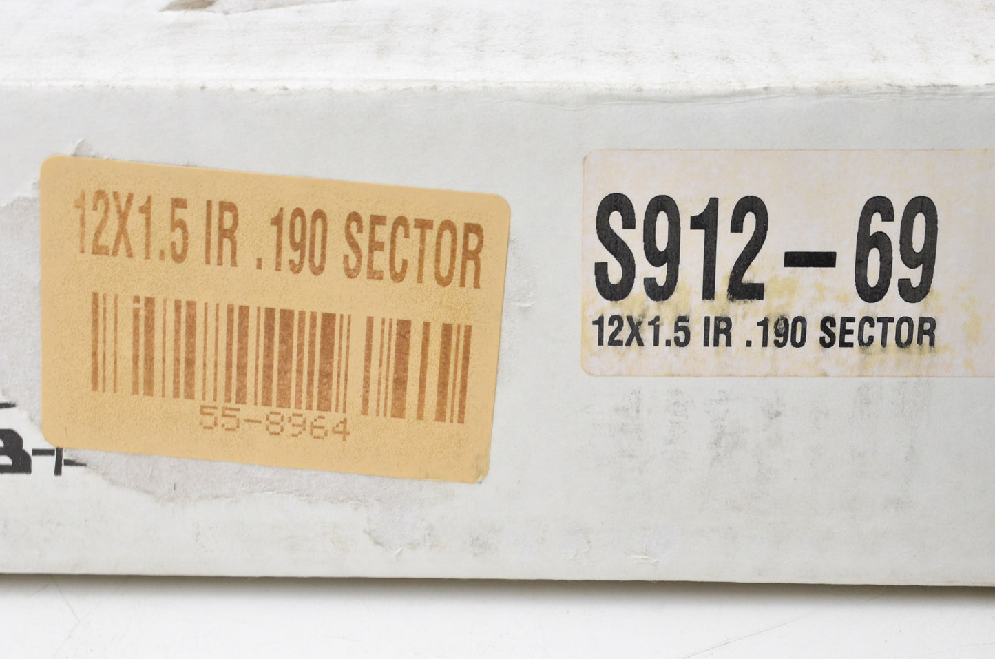DWT Black Sector Rolled Lip Replacement Plate 12X2B