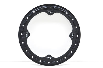 Hiper BR-14-MOD-BK Black Sidewinder Modified Beadlock Ring 14"