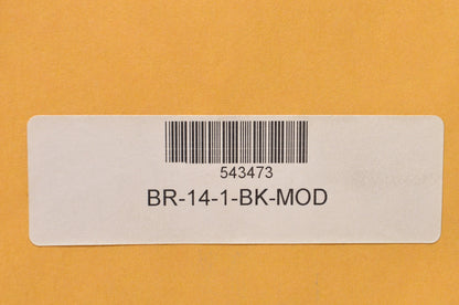 Hiper BR-14-MOD-BK Black Sidewinder Modified Beadlock Ring 14"