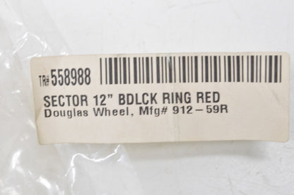 DWT 558988, 912-59R Red Sector Beadlock Ring 12' NOS