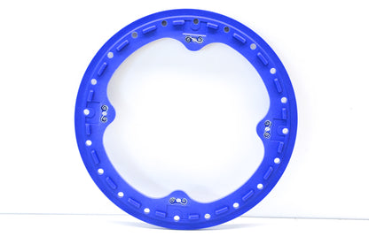 Hiper BR-14-MOD-BL Blue Sidewinder Modified Beadlock Ring 14"