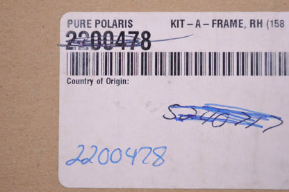 OEM Polaris 2200478 Right Hand A-Frame Kit NOS