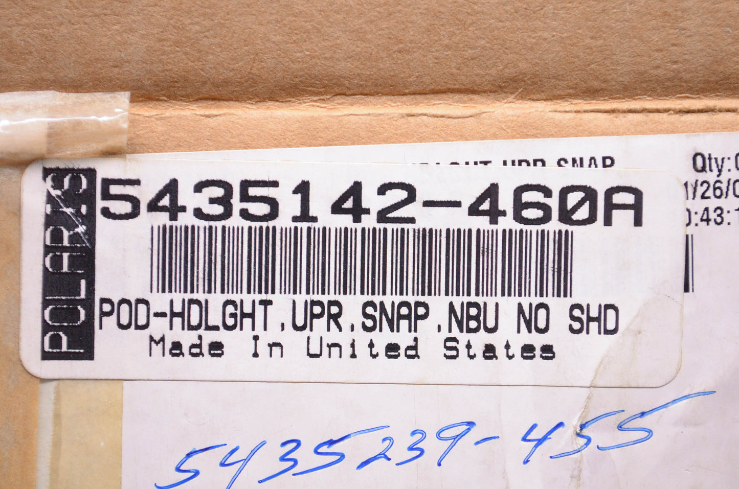 Camouflage Headlight Pod NOS