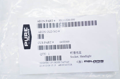 OEM Polaris 453569 Headlight Socket NOS