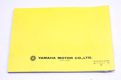 OEM Yamaha LIT-11626-04-83 YFM225S/T Owner's Manual NOS