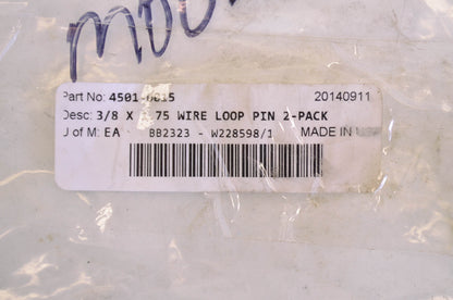 New Moose Lower Mounting Pin QTY 2 NOS
