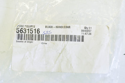 OEM Polaris 5631516 Handlebar Block NOS