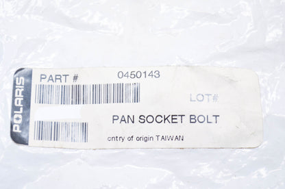 OEM Polaris 450143 Socket Pan Bolt NOS