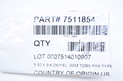 OEM Polaris 7511854 Bolt NOS