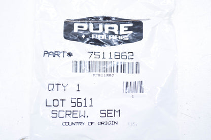 OEM Polaris 7511862 Screw NOS