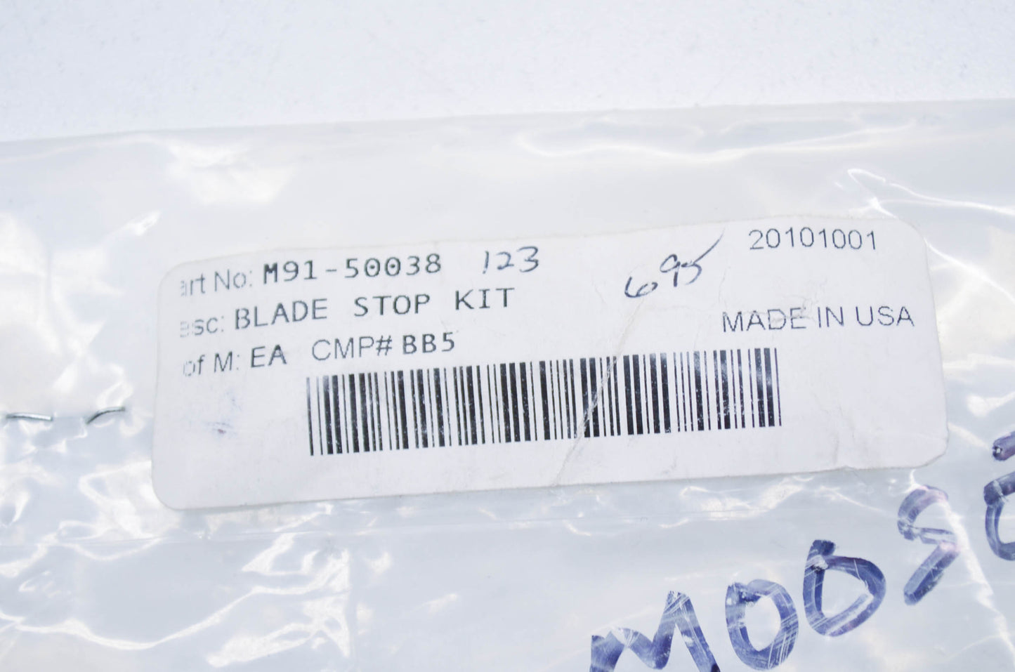 Moose Racing M91-50038, 20101001 Blade Stop Kit NOS