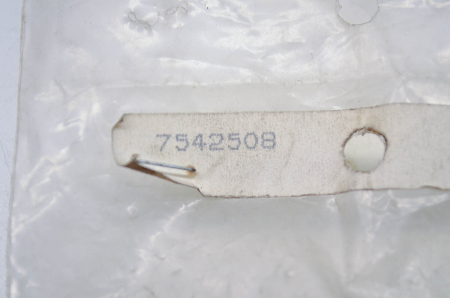 OEM Polaris 7542508 Silver Flanged Nut NOS