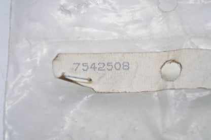 OEM Polaris 7542508 Silver Flanged Nut NOS