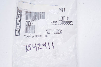 OEM Polaris 7542411 Flexloc Nut NOS