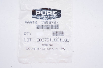 OEM Polaris 7555727 Washer Qty 4 NOS