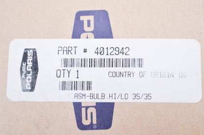 OEM Polaris 4012942 Hi/Lo 35/35 Bulb Assembly NOS