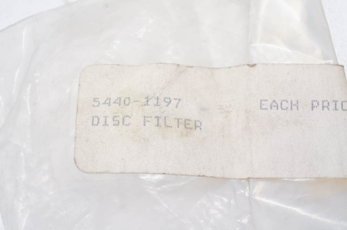 Griswold 5440-1197 Disc Filter NOS