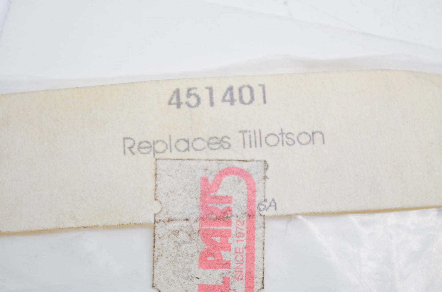 New All Parts 451401, DG-1HR Tillotson Diaphragm & Gasket Replacement Kit NOS