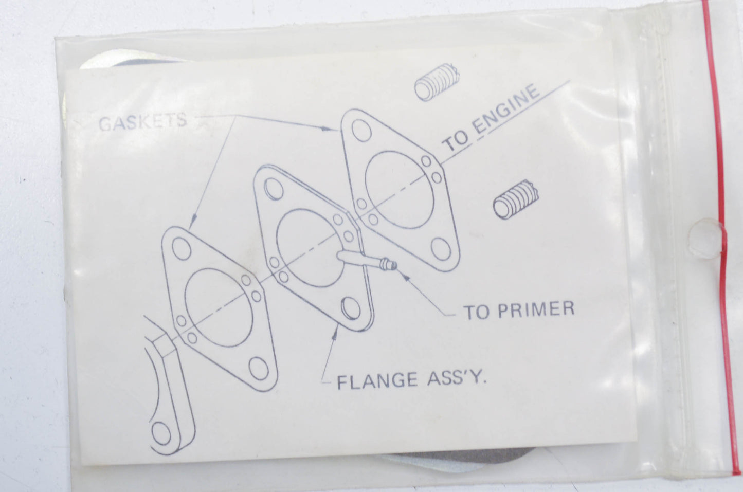 Aftermarket 7654 Primer Plate Gasket Kit NOS