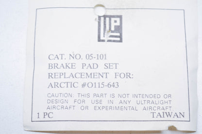 New LLP Arctic Cat Brake Pad QTY 2 NOS