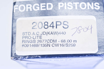 New Wiseco Kawasaki Piston Kit NOS