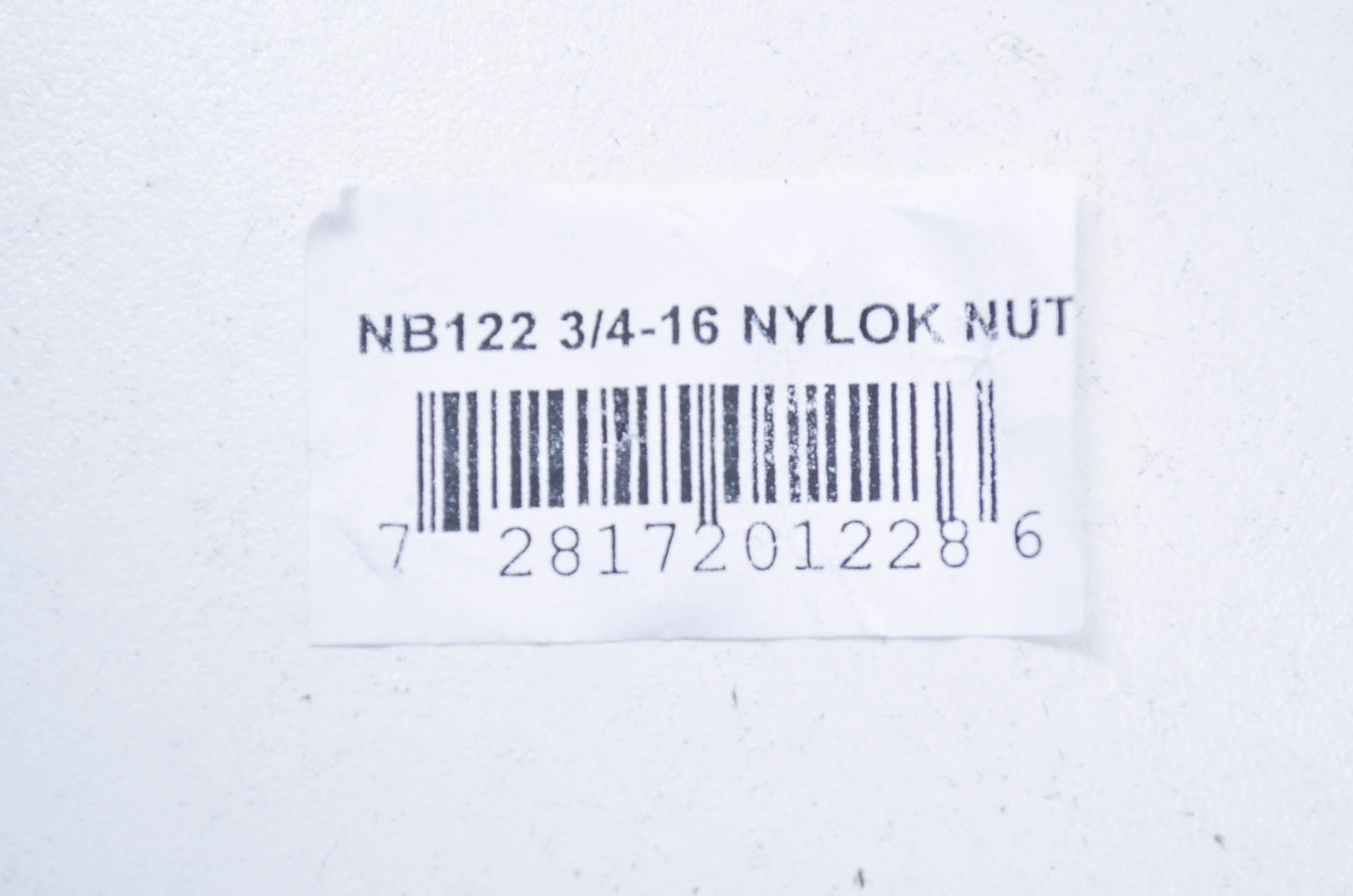 New Swisher 3/4-16 Nylok Nut NOS