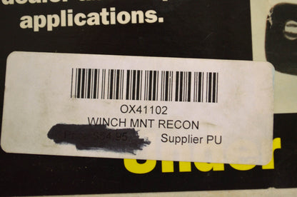 Oxlite OX41102 Winch Mount Kit NOS