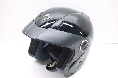 Scorpion 07-100-03-03 EXO-200 Solid Black Helmet Size Small NOS
