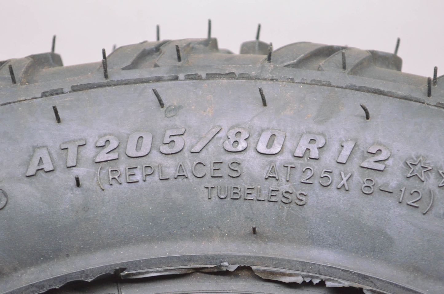 New ITP AT205/80R12 Holeshot ATR Tire NOS